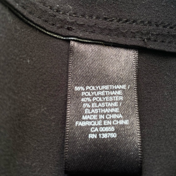 RW&CO black high rise faux leather leggings - Picture 6 of 10